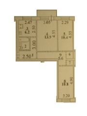Продам 3-к квартиру,  ул. Гагарина 123/2